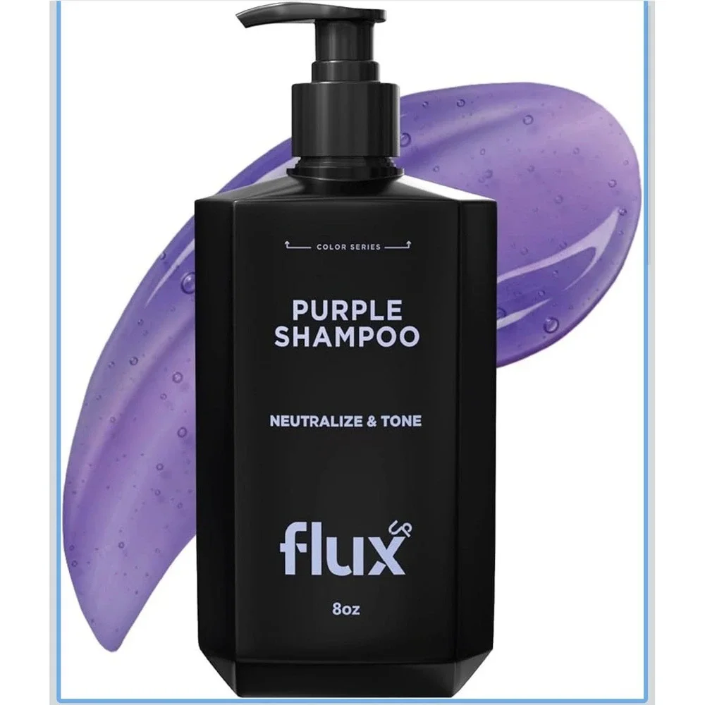 Flux Up Purple Shampoo Color Series Neutralize And Tone‎ 8 Oz USA Made New